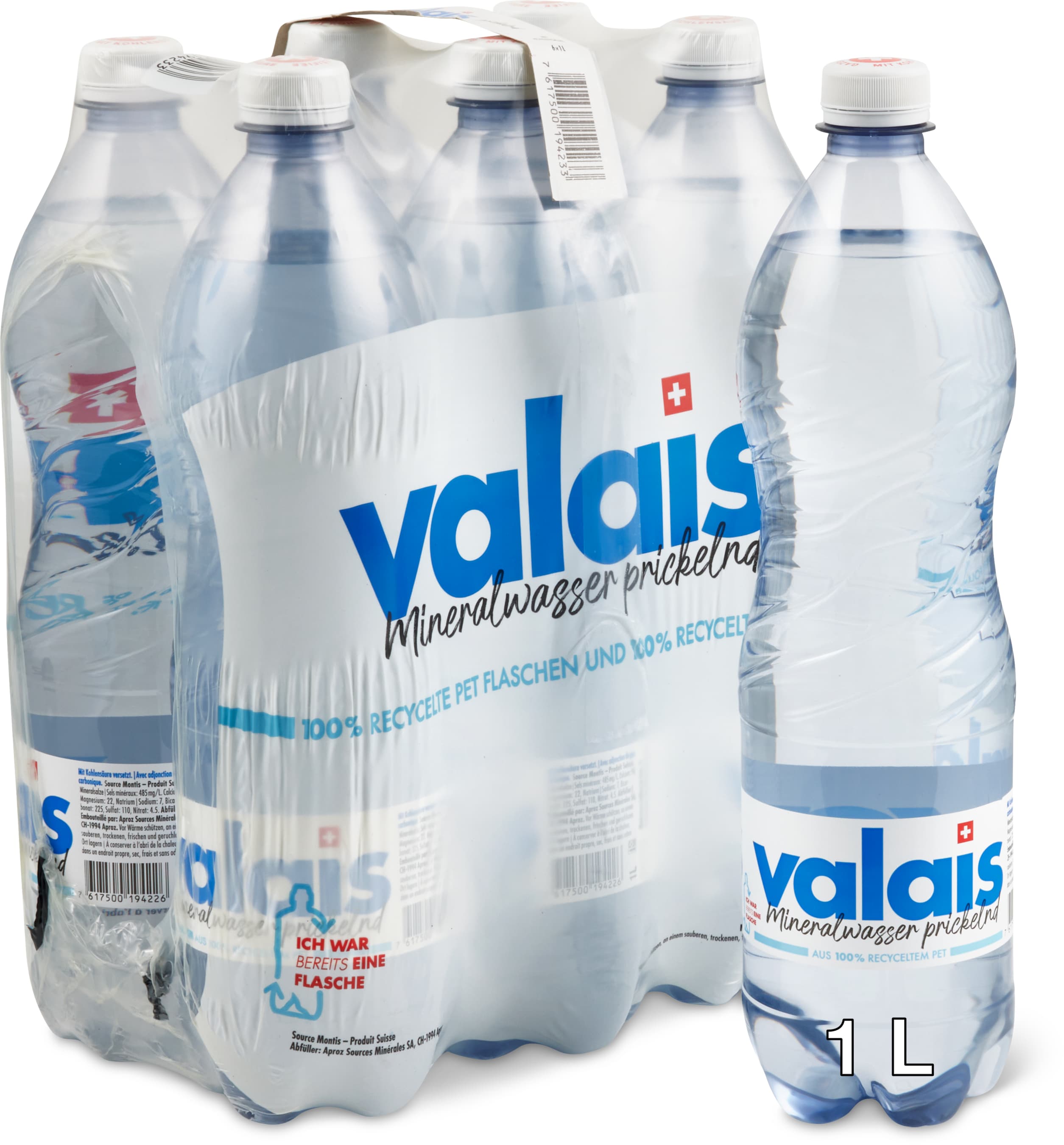 Acqua minerale De la région, frizzante